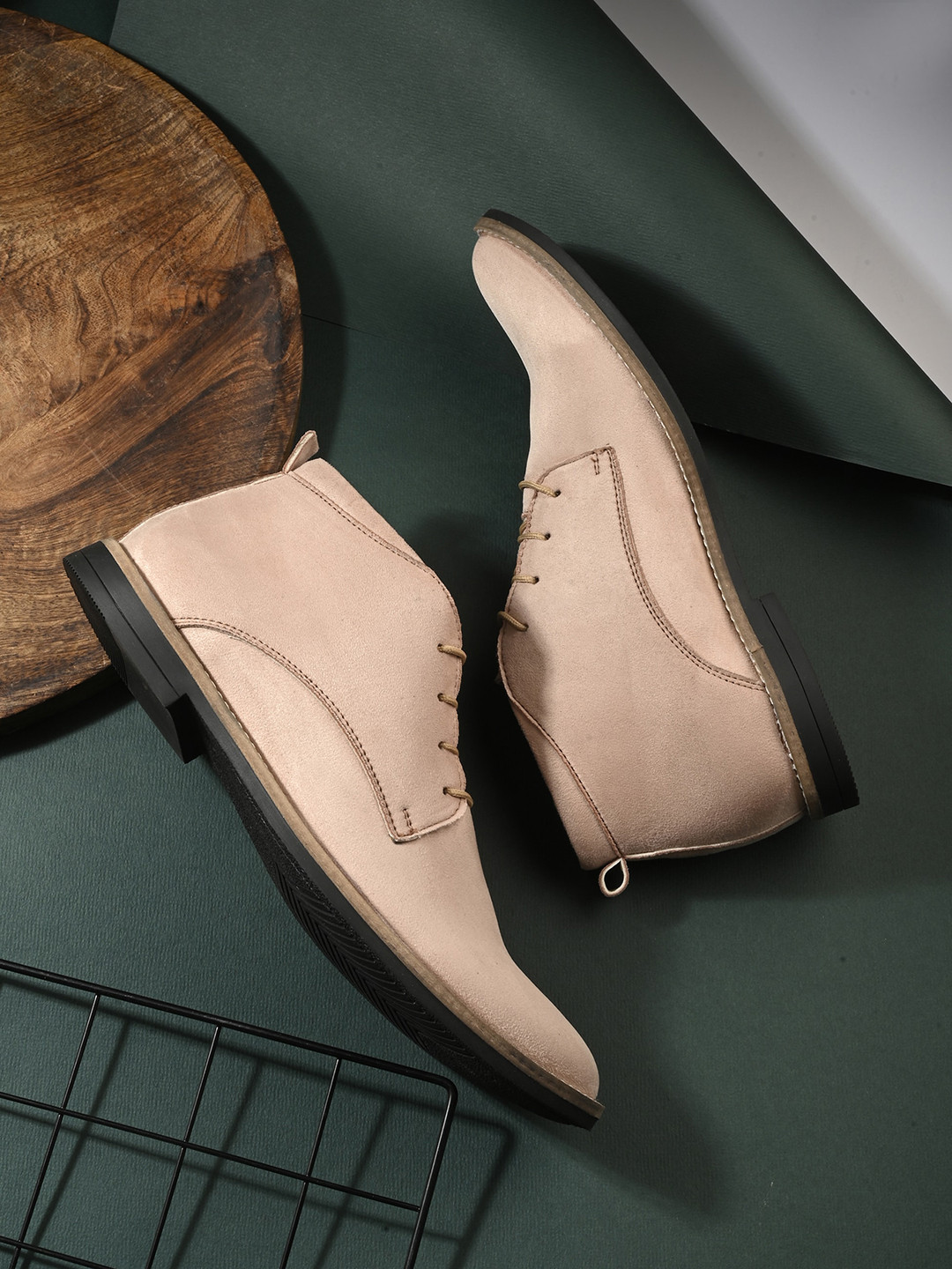 Hirels Men Suede Chukka Boots