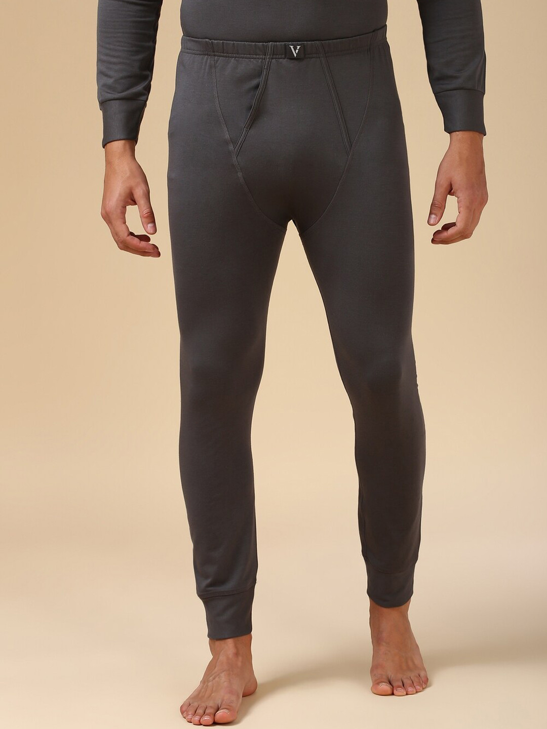 Van Heusen Innerwear Men Warmtech And Extra Warm Acrylic Thermal Bottoms