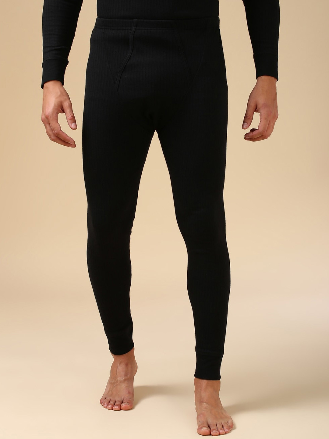 Van Heusen Innerwear Men Anti Bacterial And Snug Fit Thermal Bottoms