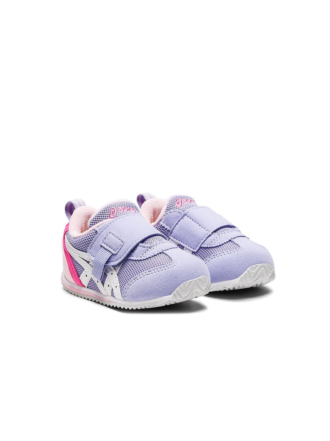 ASICS Kids Textured Velcro  Casual Sneakers