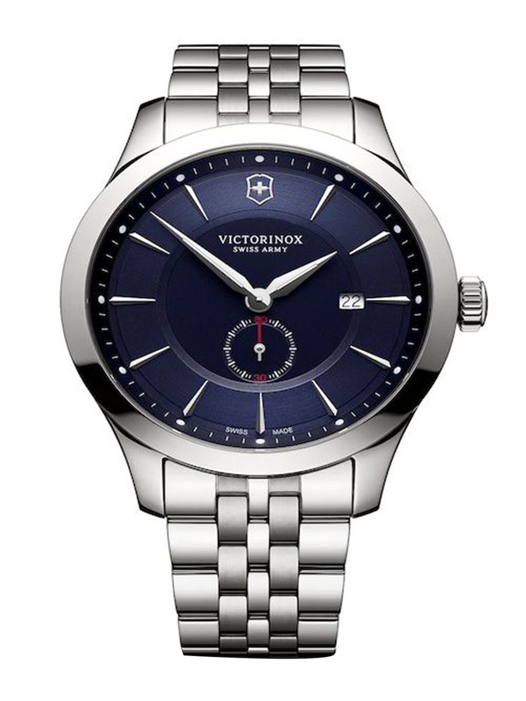 Victorinox Alliance Men Dial & Stainless Steel Bracelet Style Straps Analogue Watch 241763