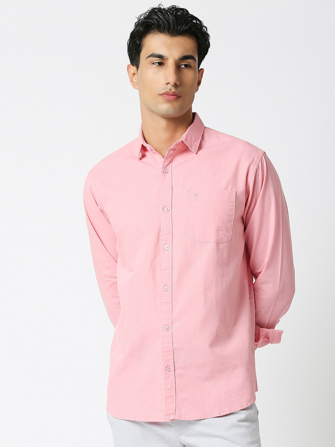 HJ HASASI Men Relaxed Opaque Casual Shirt