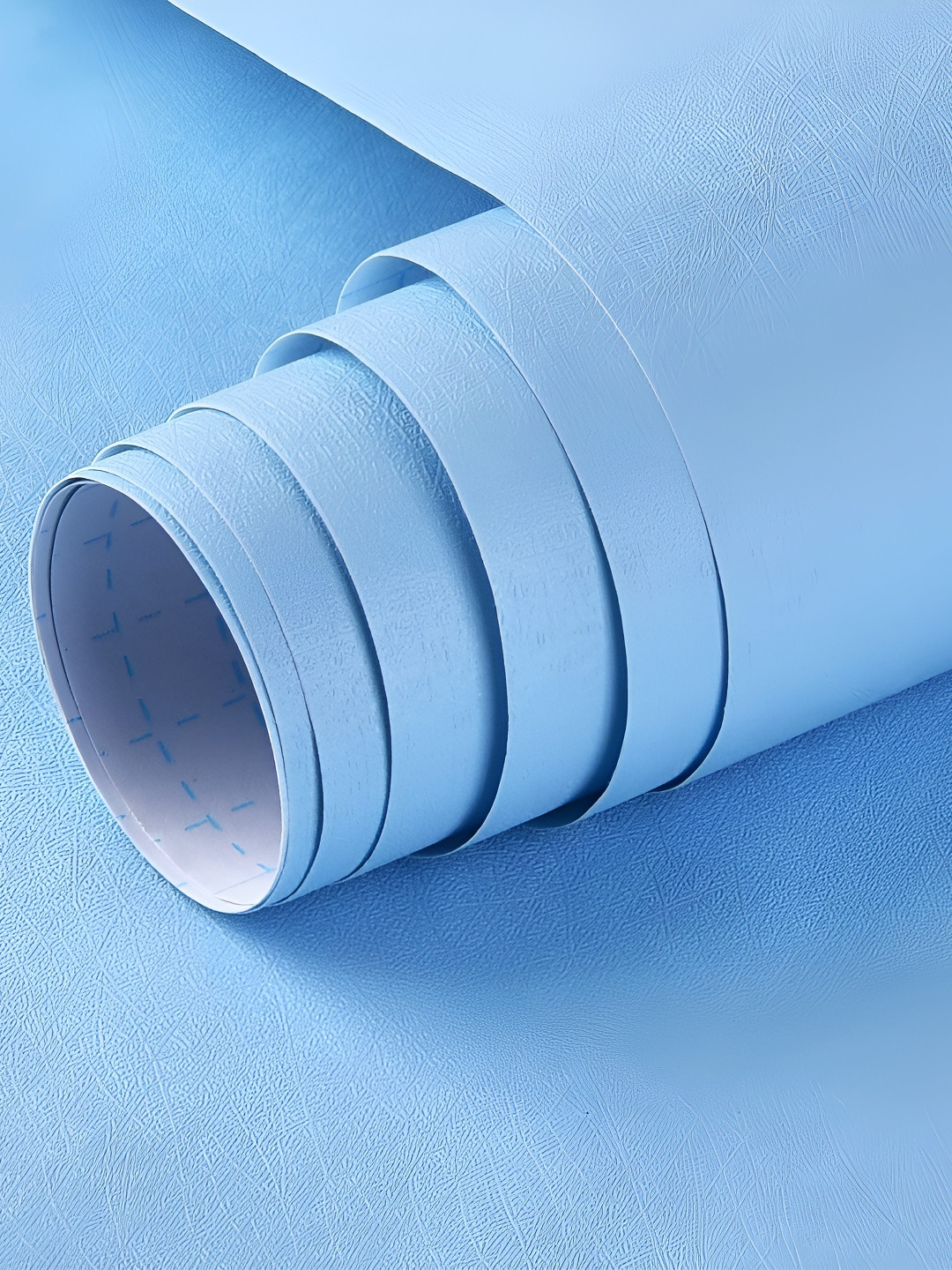 ANNA CREATIONS Blue Waterproof Wall Sticker