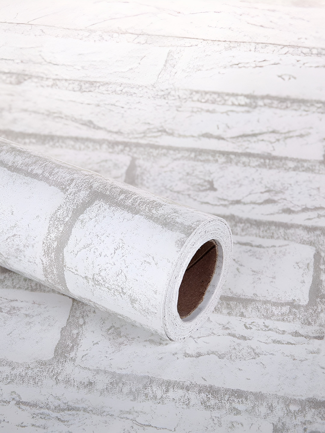 ANNA CREATIONS White Printed Waterproof Wall Sticker