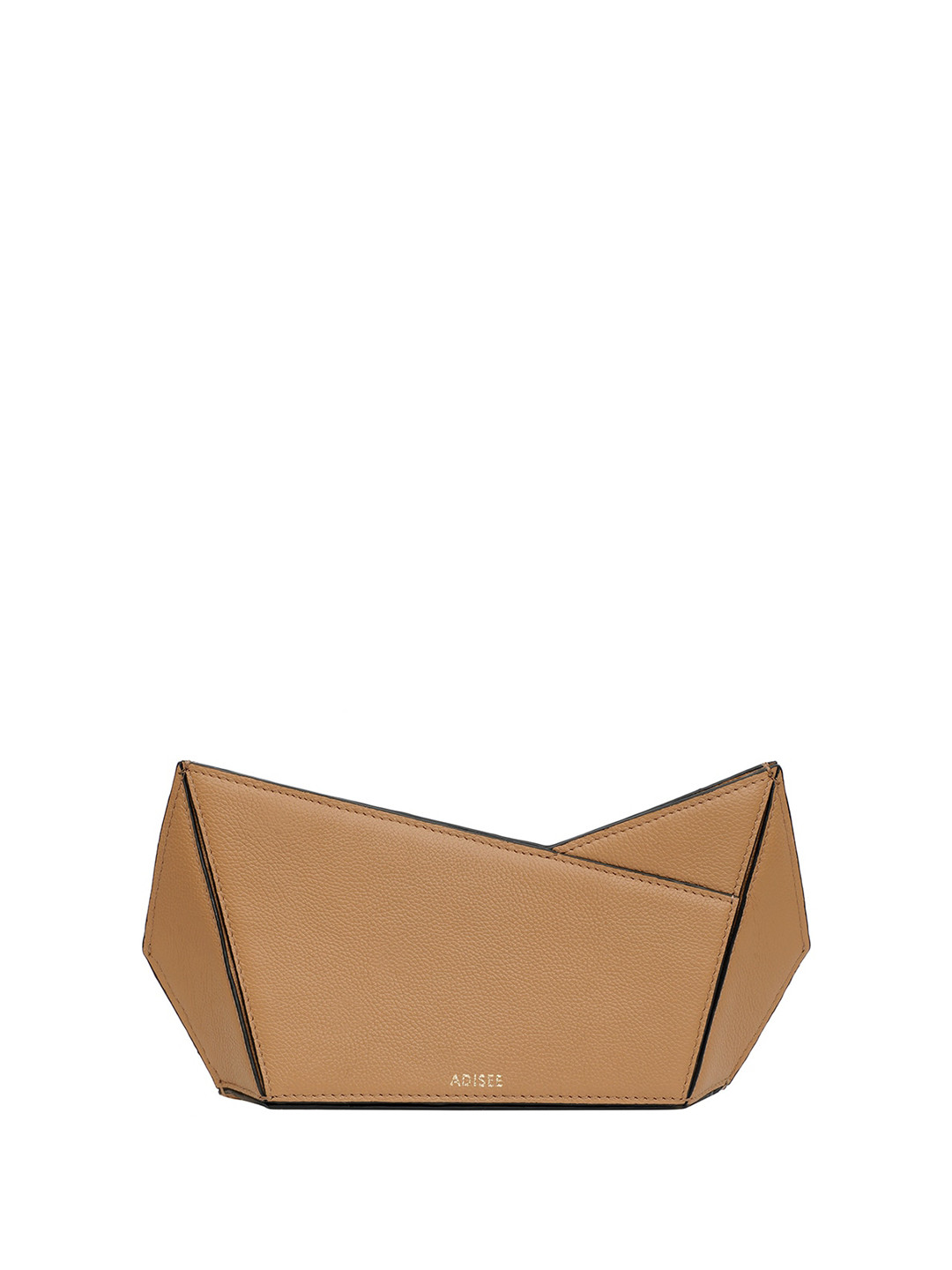 ADISEE Women Textured Leather Small Structured Shoulder Bag with Cut Work Detail