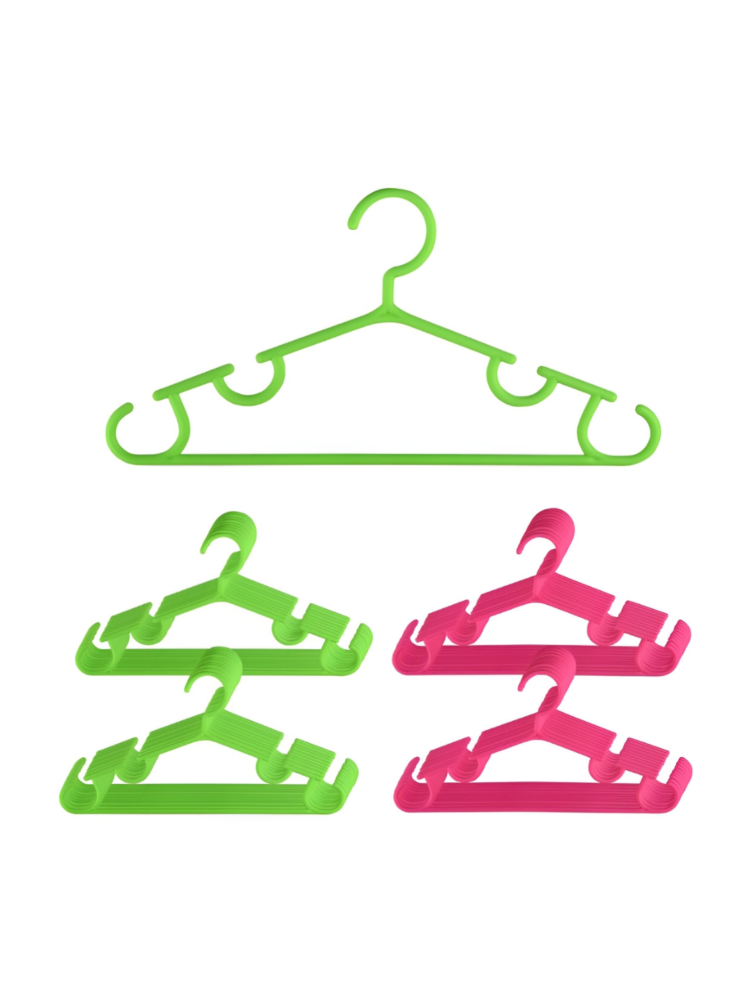 Kuber Industries Pack of 40 Solid Bar Hangers