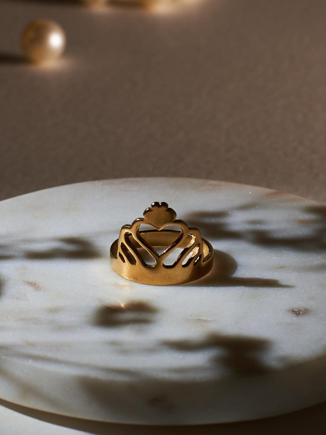 SALTY Nostalgic Noble Stainless Steel Finger Ring