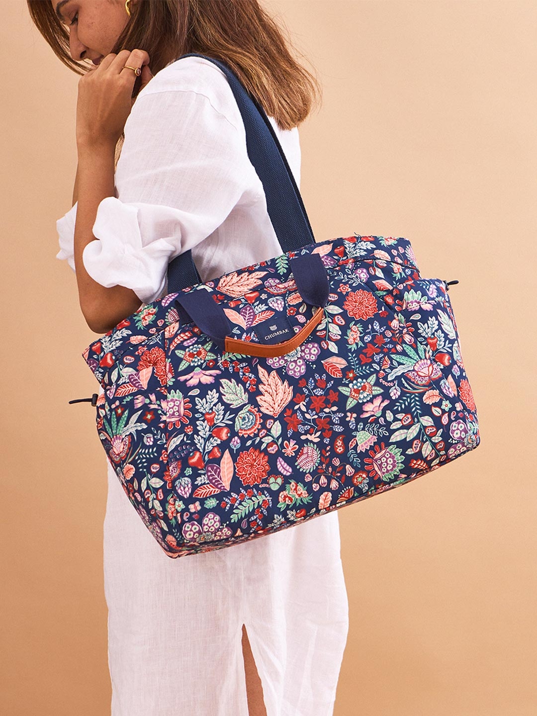 Buy Chumbak Floral Printed Structured Handheld Bag Handbags for Women 29679662 Myntra