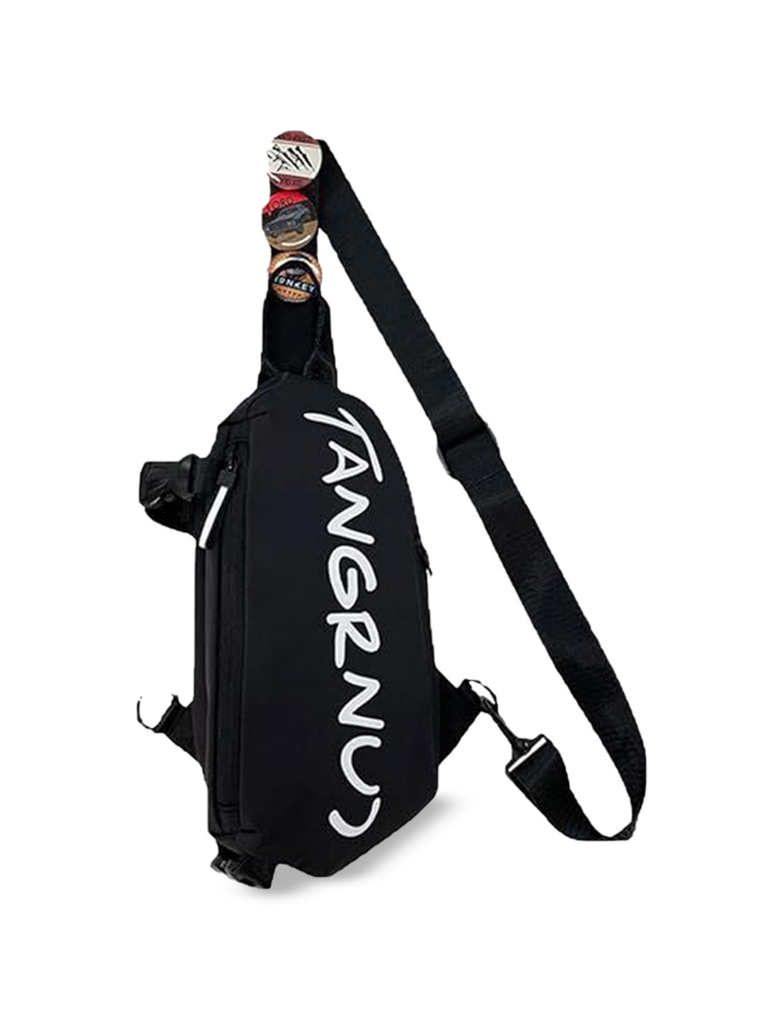 Palay Structured Sling Bag with Applique