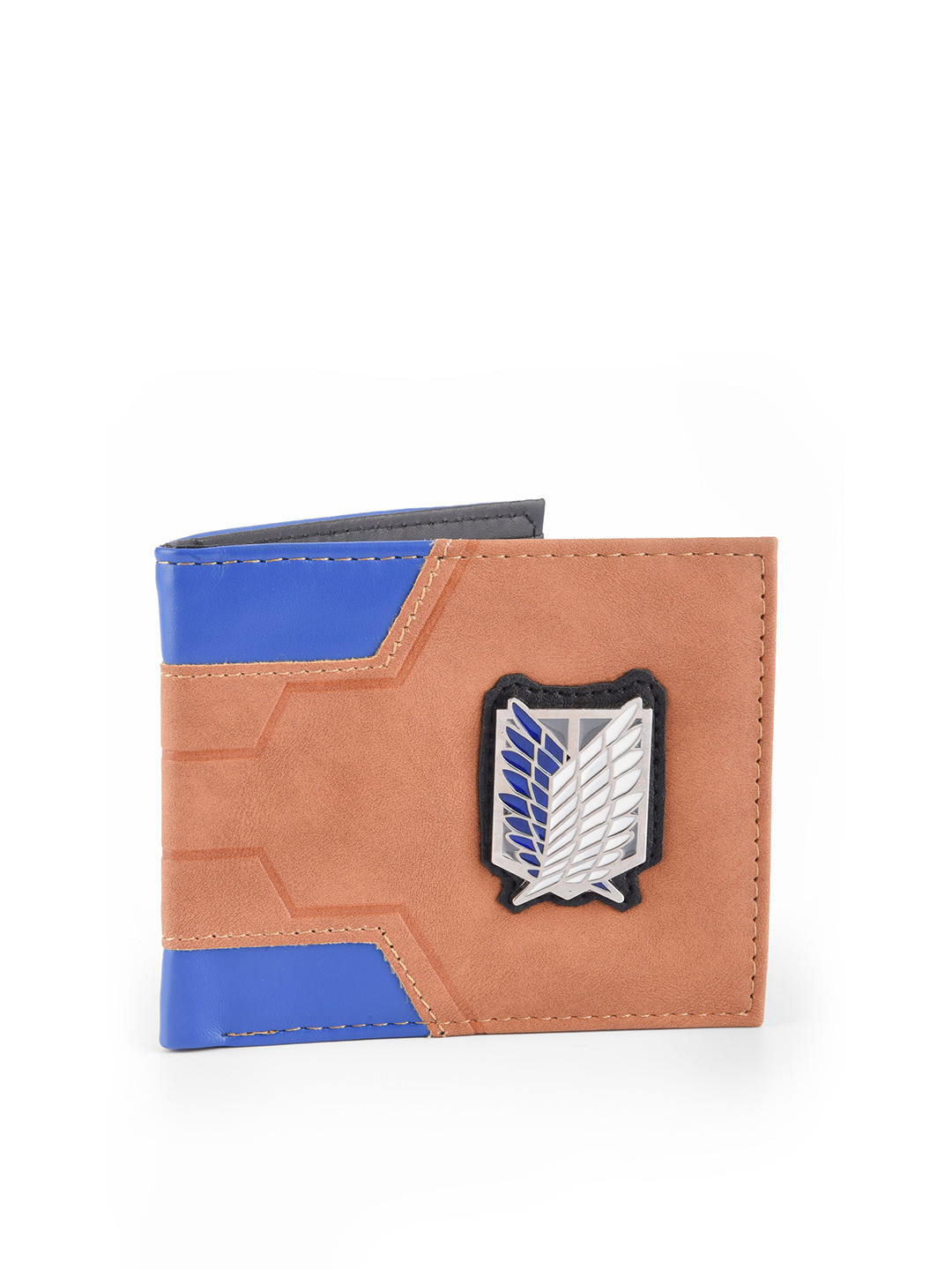 COMICSENSE Men Attack on Titan Recon Corps Anime Printed Two Fold Wallet