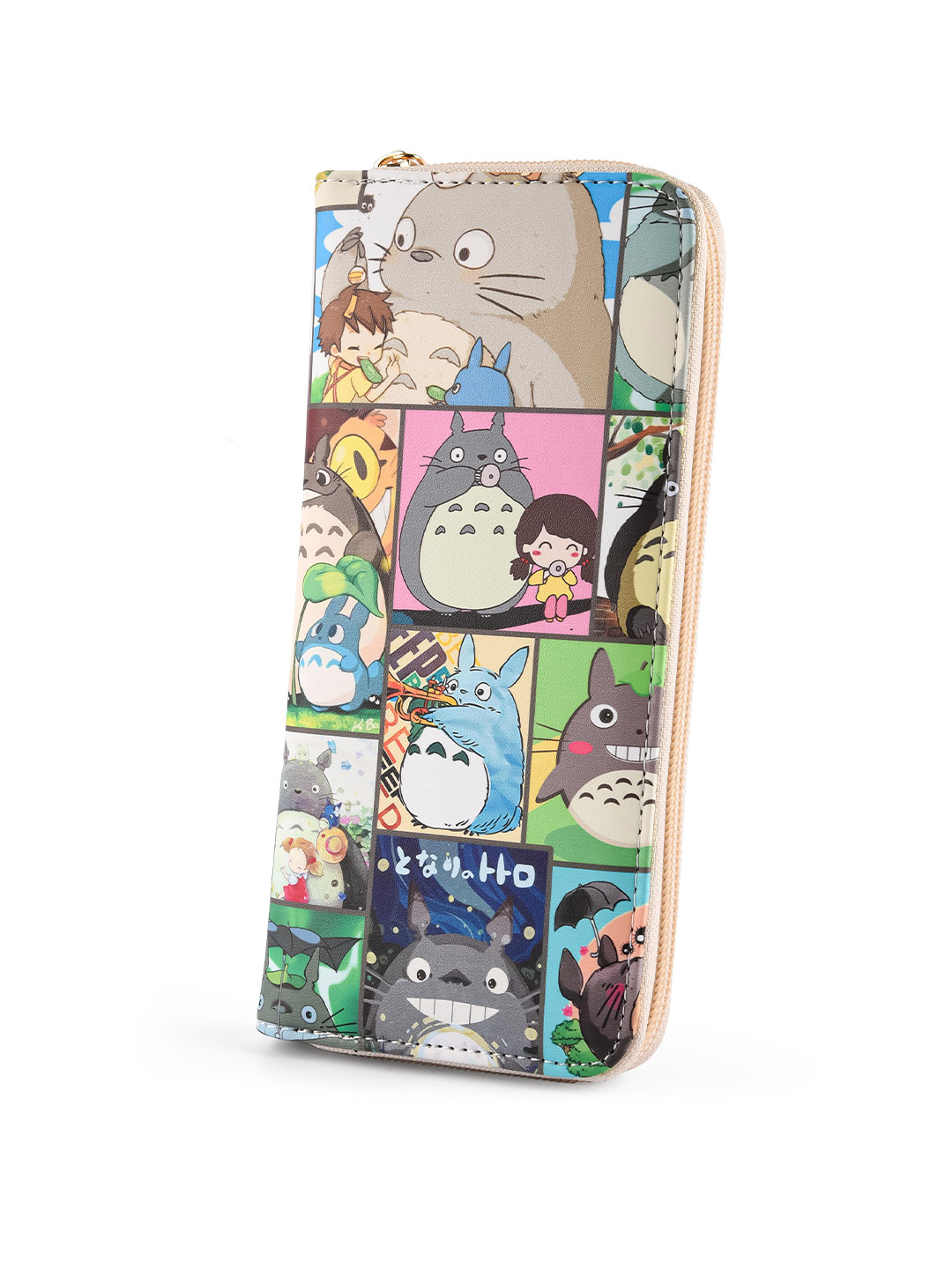 COMICSENSE Women My Neighbour Totoro Anime Forest Spirit Printed Zip Around Wallet
