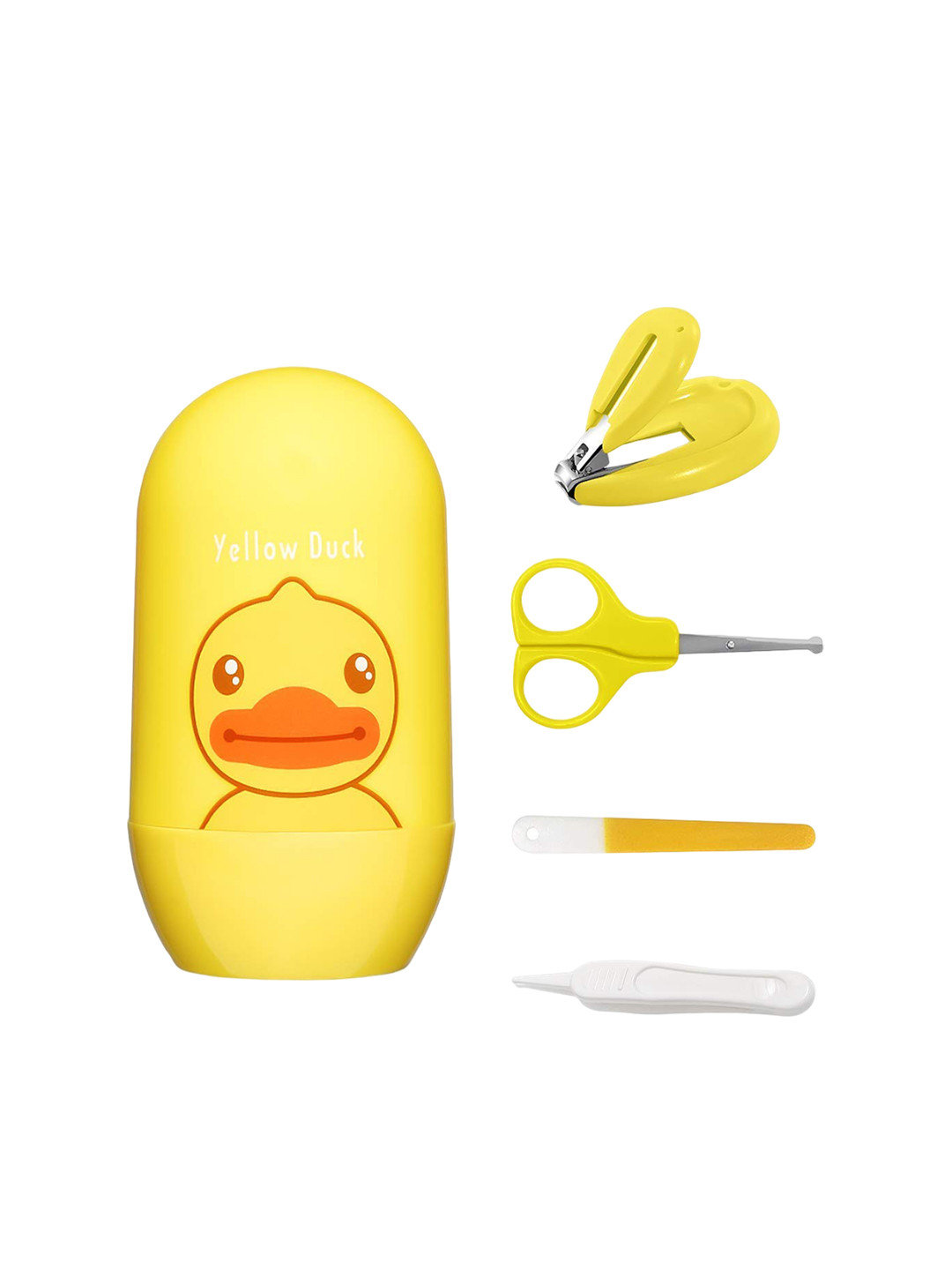 NeonateCare Infants Yellow Plastic Baby Nail Grooming Kit