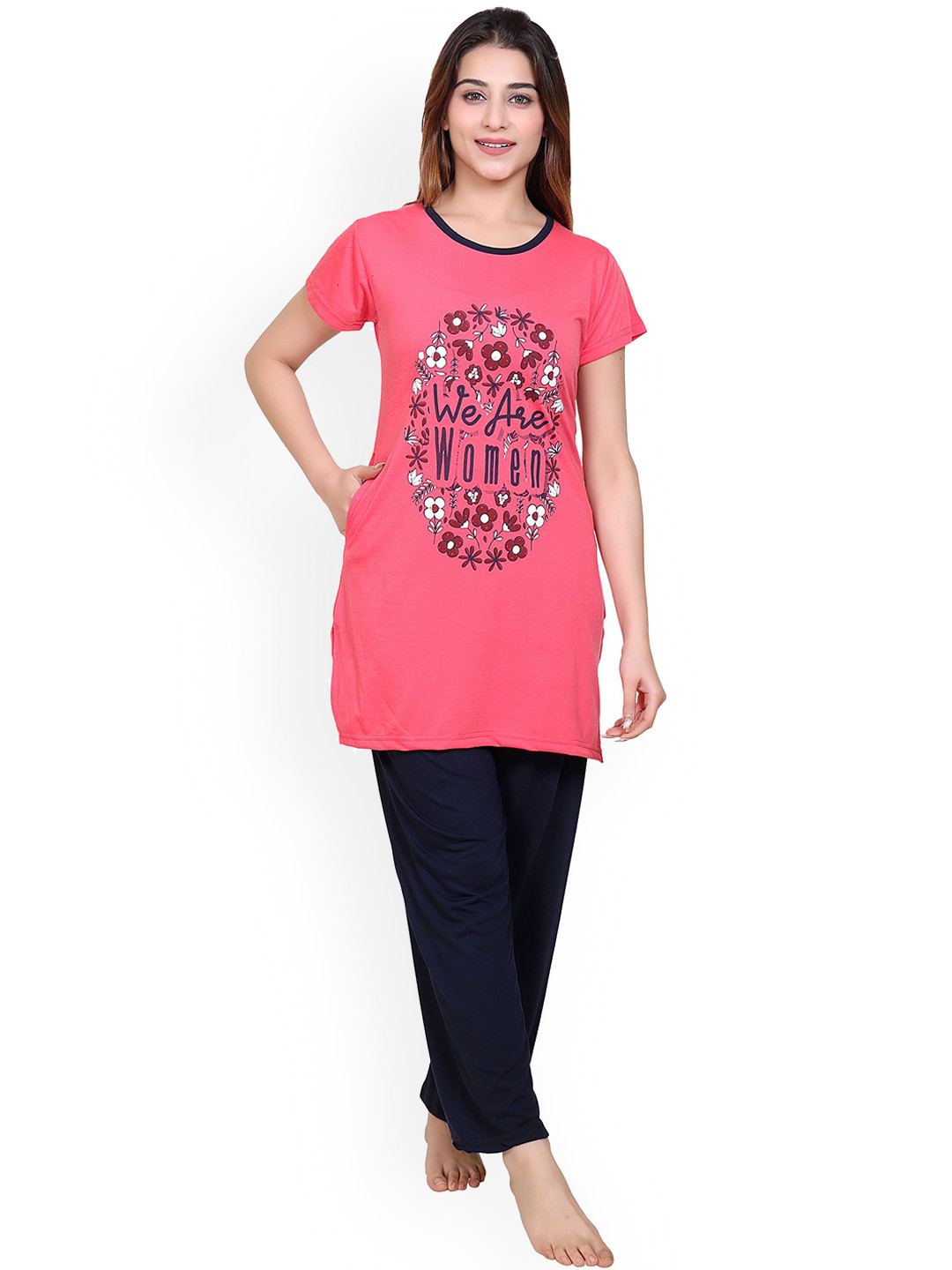 TWENTY ME Women Printed Night suit