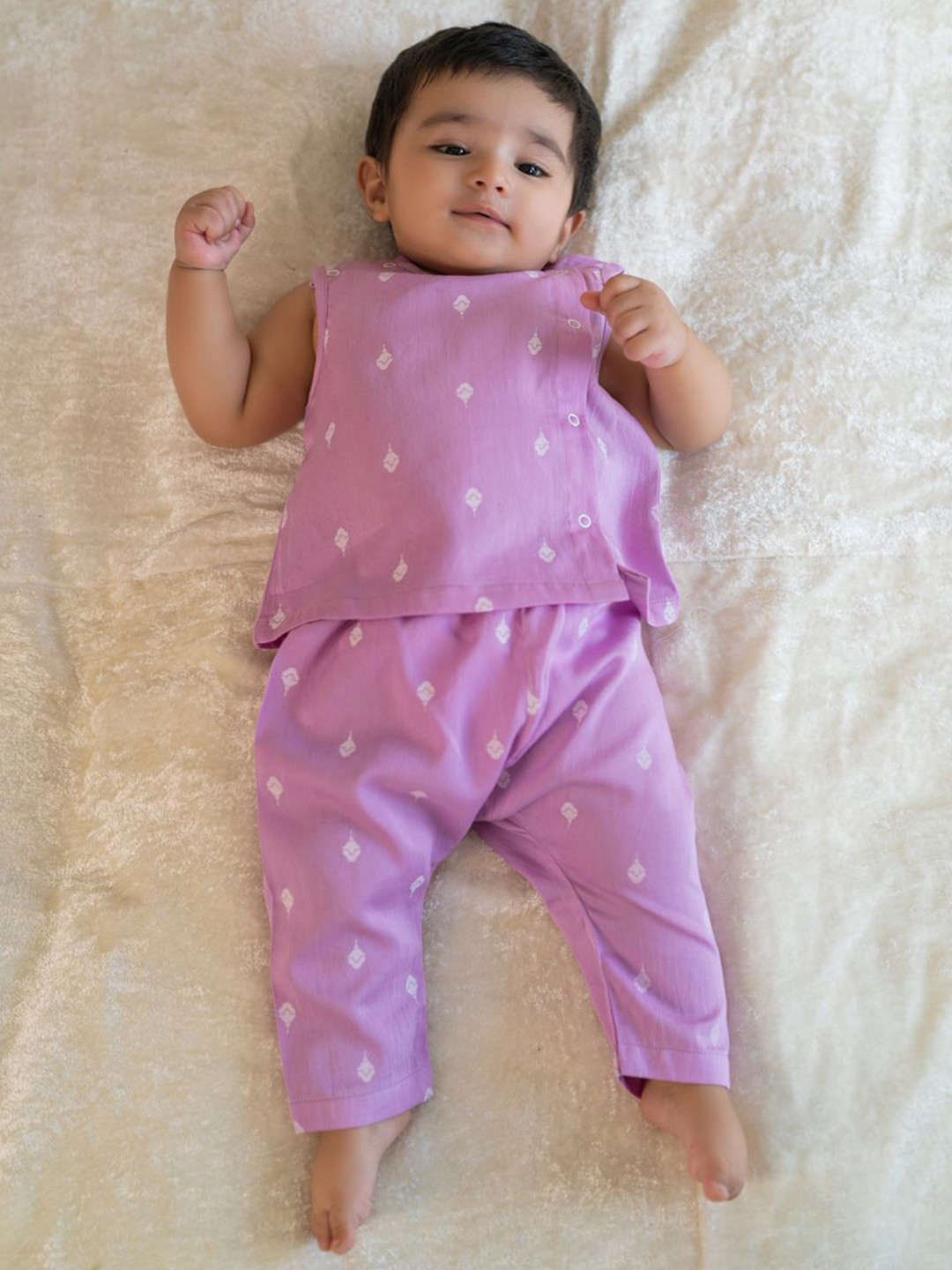 Tiber Taber Boys Printed Top with Trouser