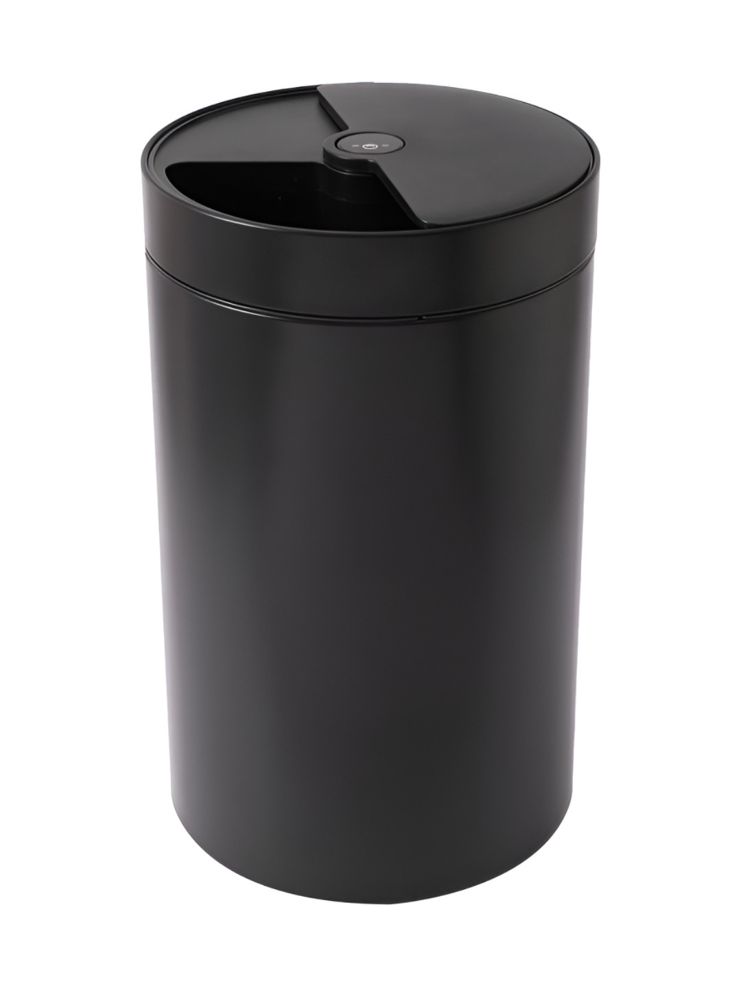 UMAI Black Stainless Steel Automatic Motion Sensor Open Dustbin With Rotating Lid 30 L