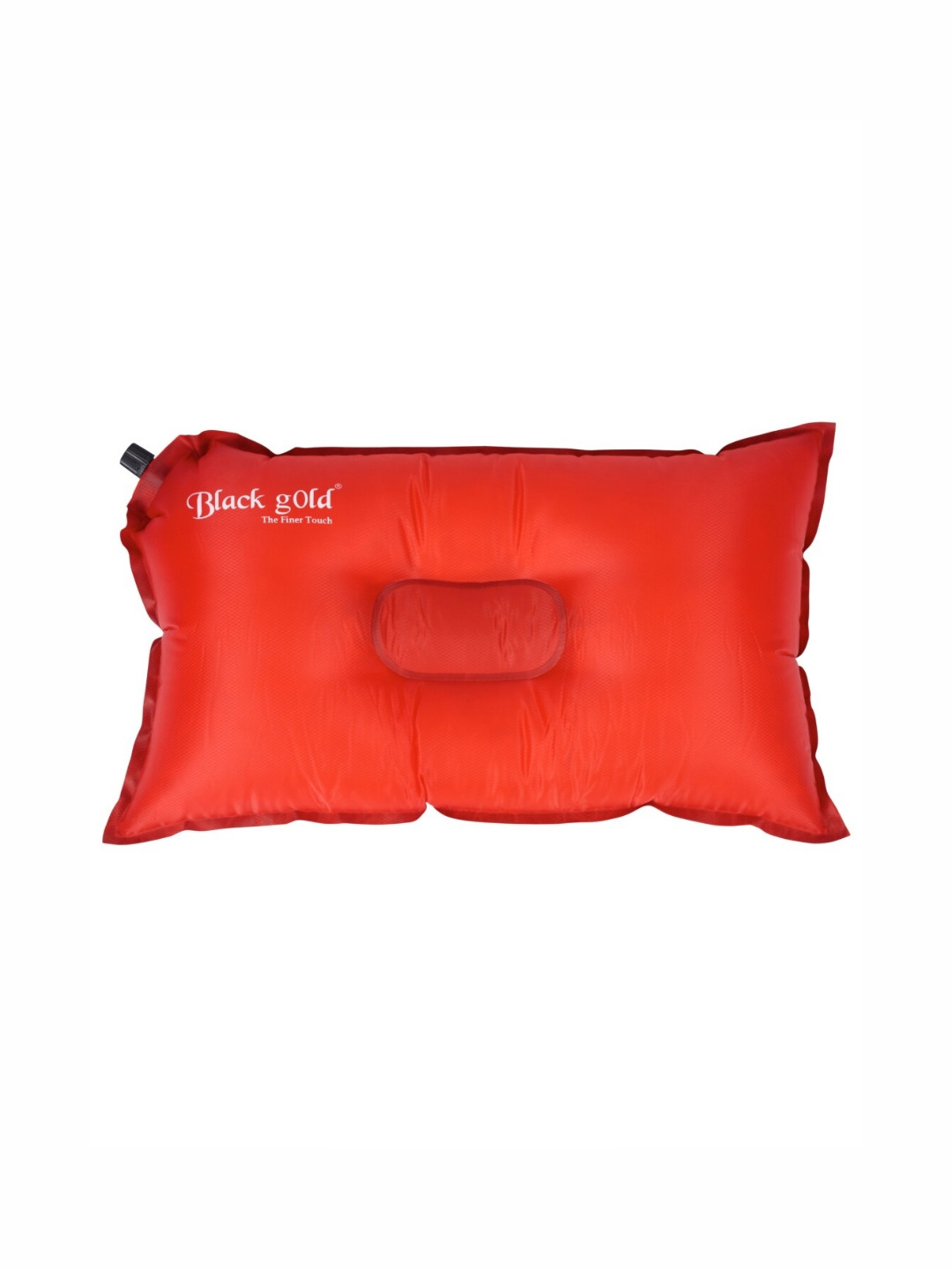 Black gold Red Solid Polyester Firm Travel Pillow-45 x 30 cm