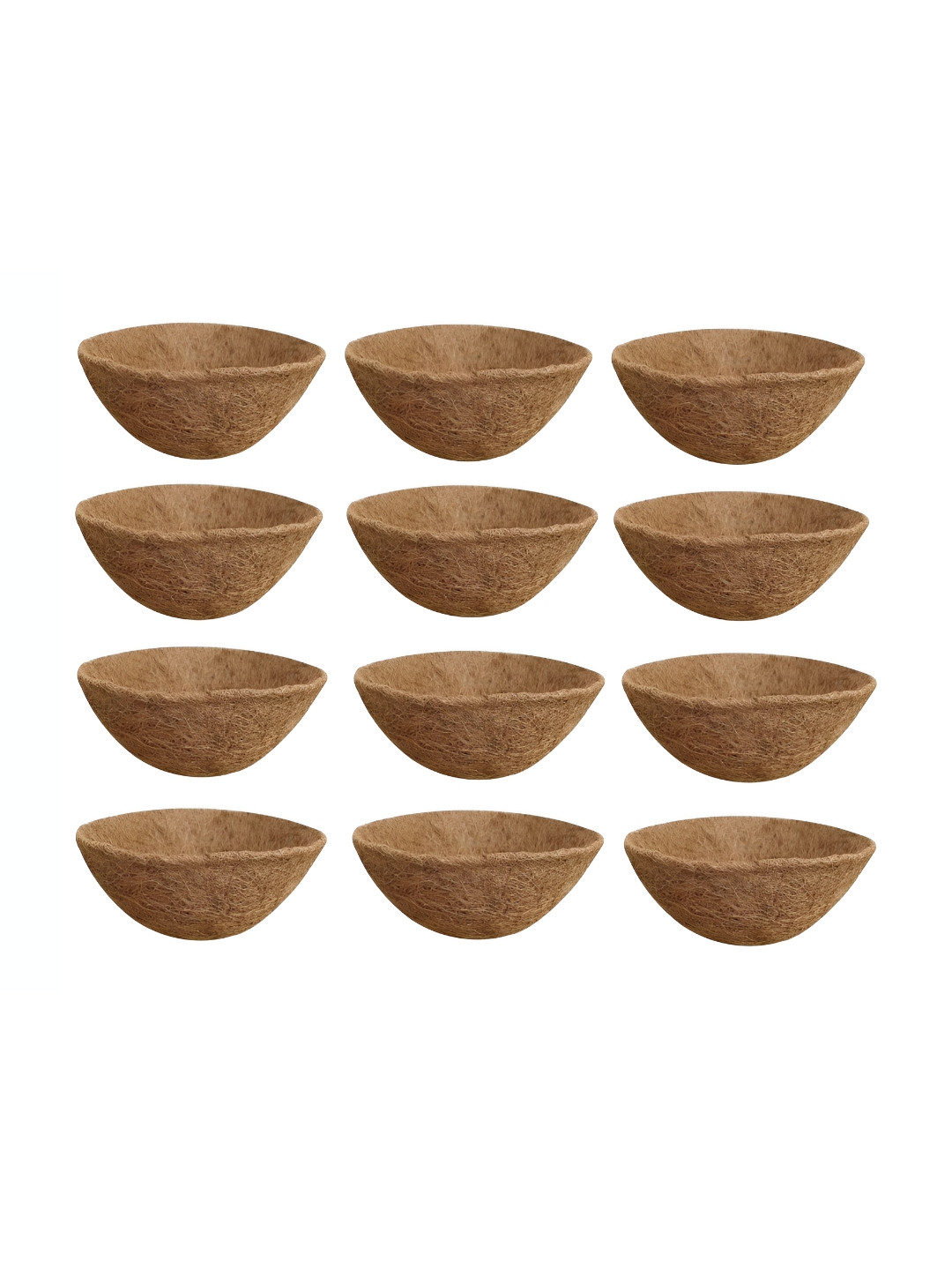 Garden Deco 12 Pcs Wooden Eco-Friendly Planters