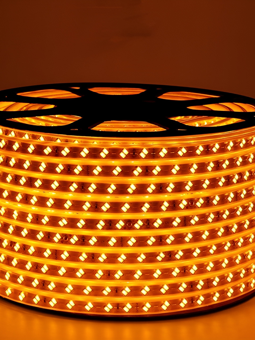 SPARK WORLD Orange Coloured Rice Shaped String Lights