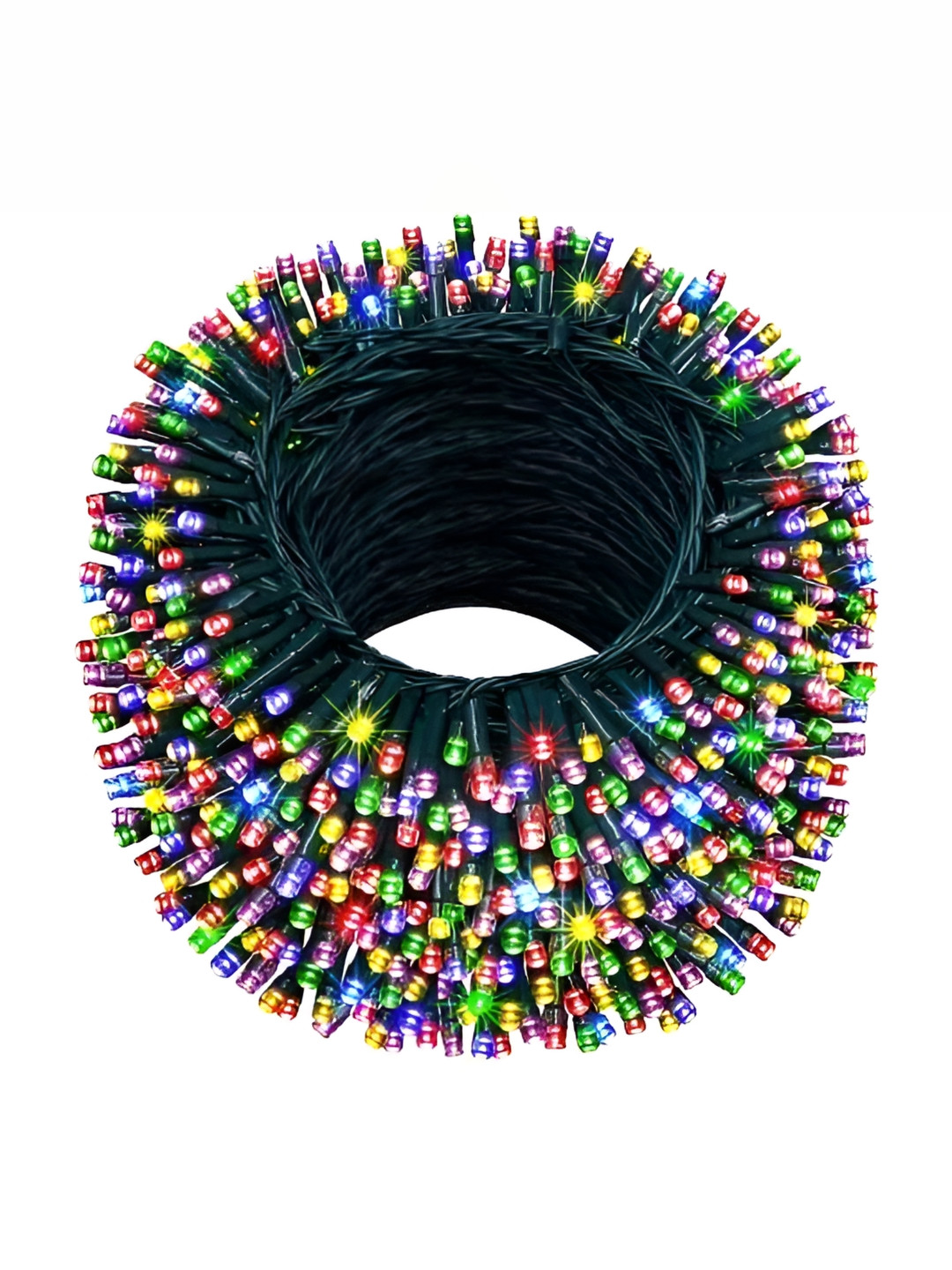 SPARK WORLD Pink & Green LED String Lights