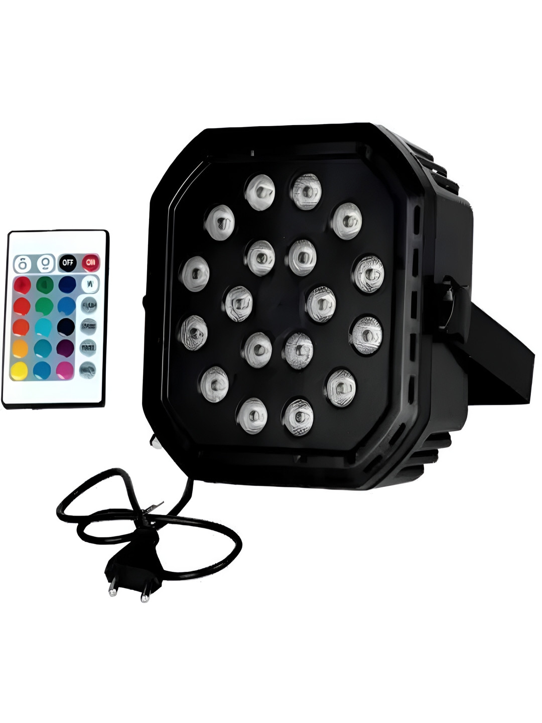 SPARK WORLD Black Square Aluminium Self Assembly Floor Lamps