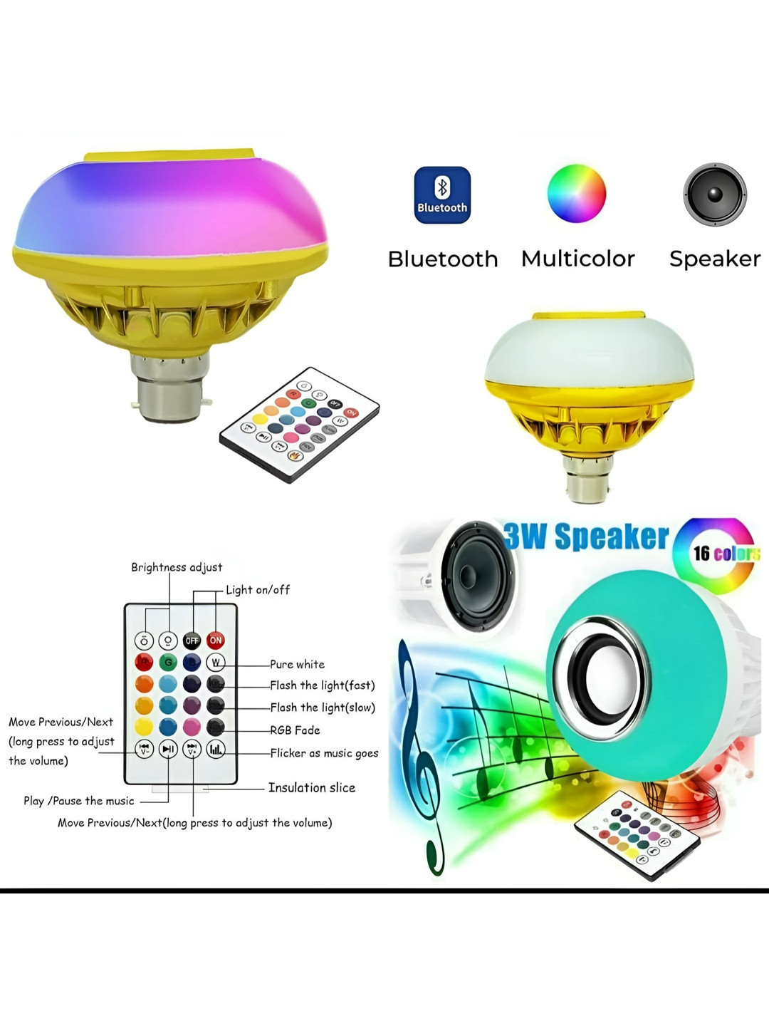 SPARK WORLD White Cylindrical Disco Light