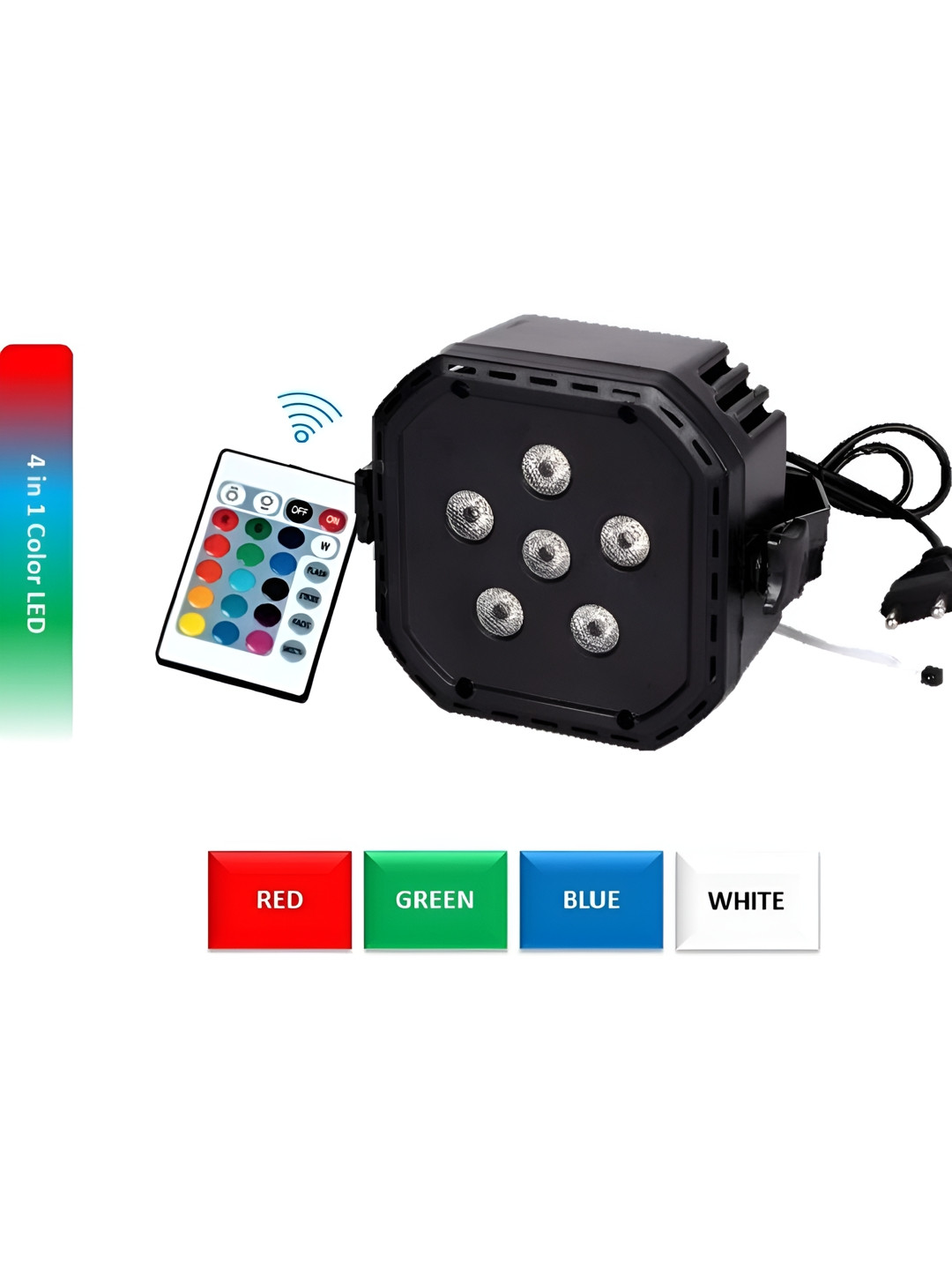 SPARK WORLD Black Textured Contemporary Square Shaped Disco Floor Lamp