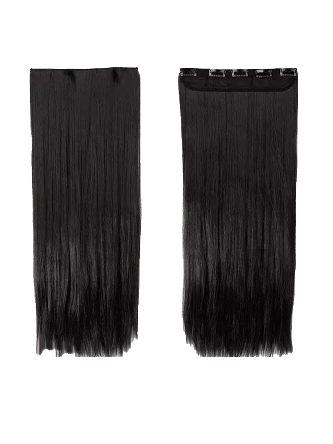 CRIBE 5 Clip Straight Hair Extension - Black