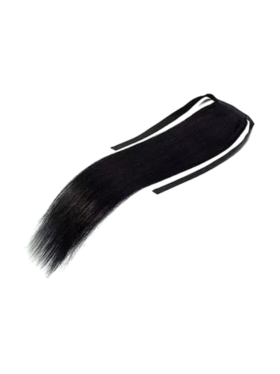 CRIBE Straight Ribbon Ponytail Hair Extension - Black