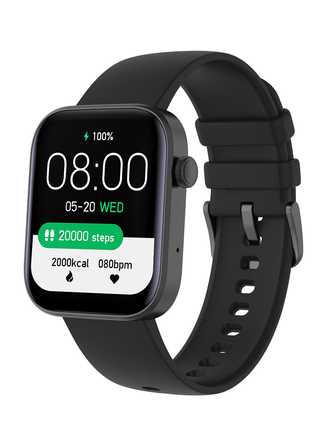 French Connection FCSW02-CA Pop Fit Full Touch Smartwatch with Bluetooth Calling