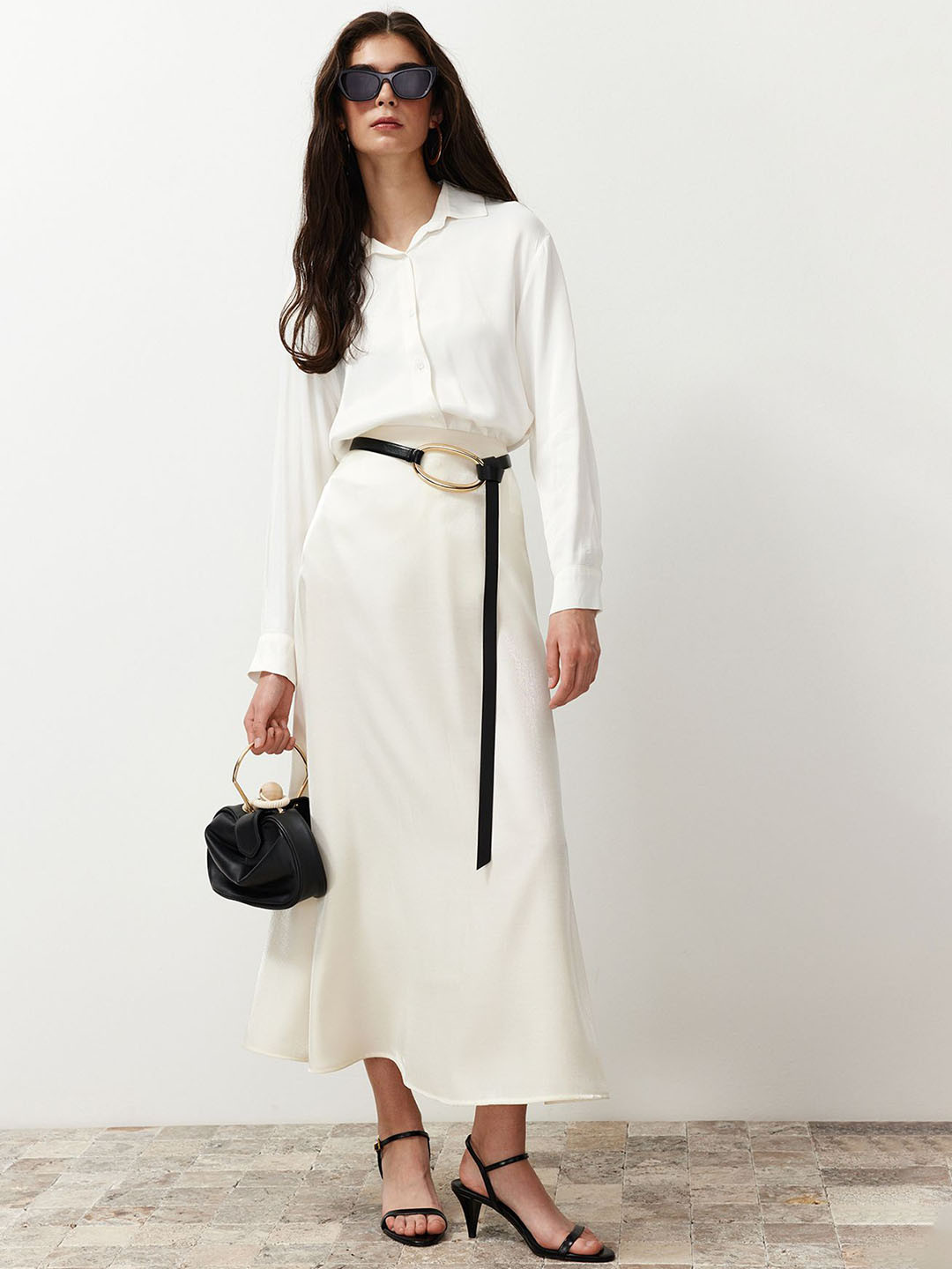 TRENDYOL A-line Maxi Skirt