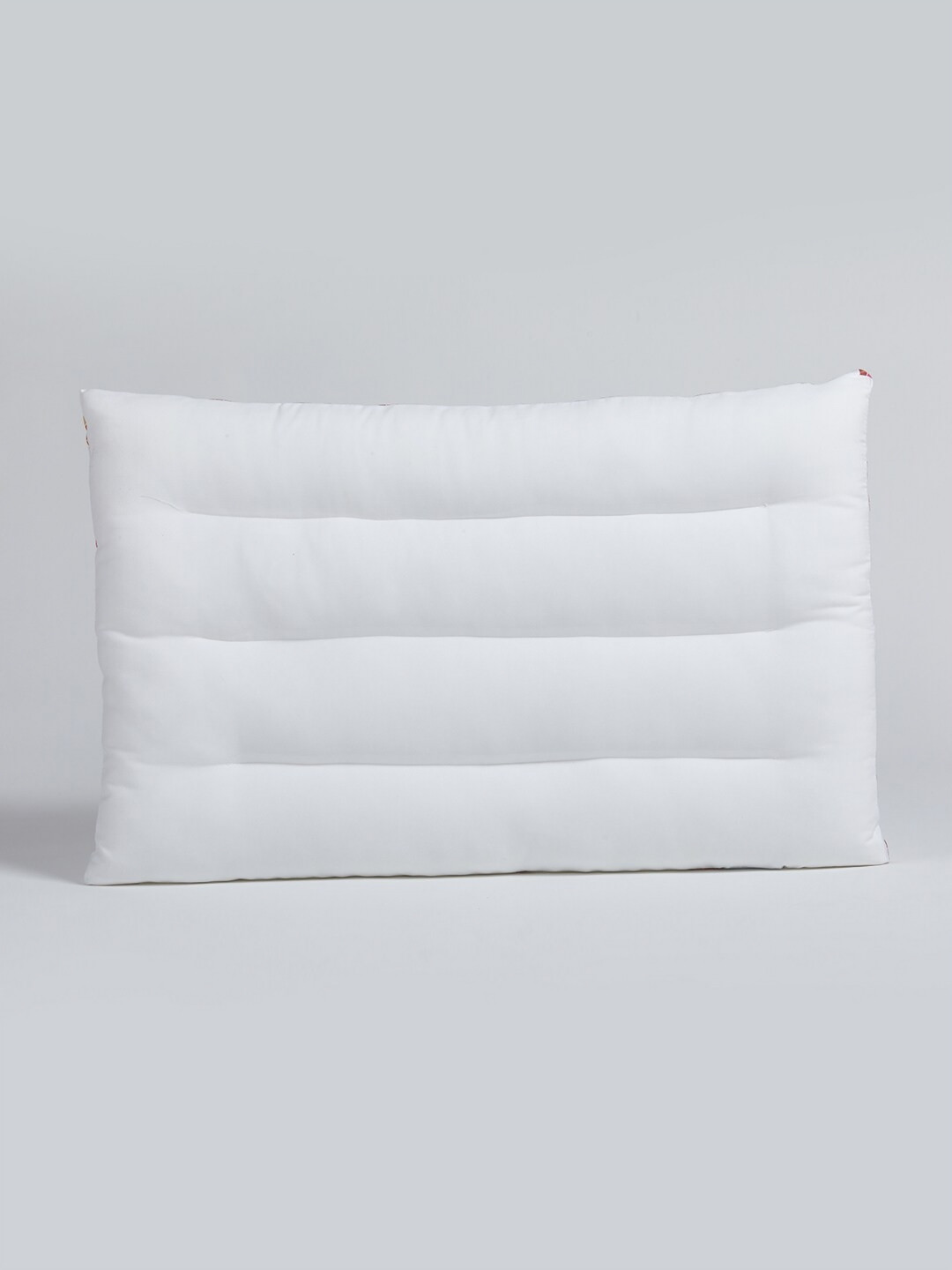 SPACES White Microfibre Soft Slim Pillow