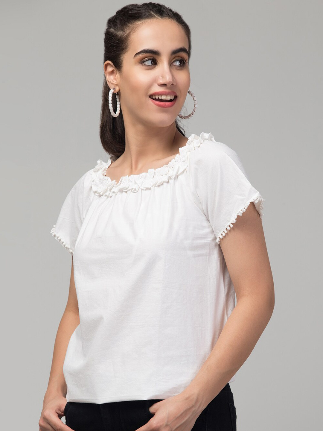 J Style Cotton Top