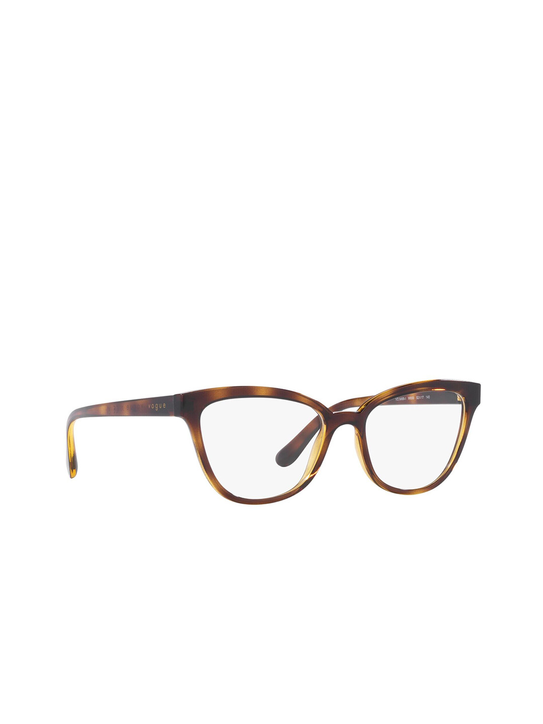 VOGUE EYEWEAR Women Cat Eye Havana Frames - 0VO5495IW65652