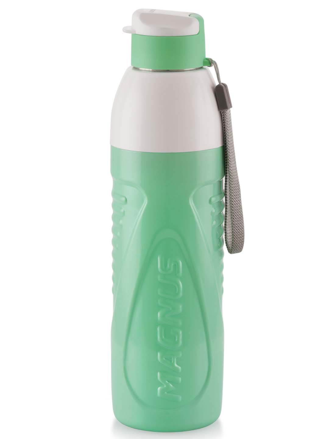 MAGNUS Hydrive 800 Green Colourblocked Plastic Light-weight Water Bottle - 670ml
