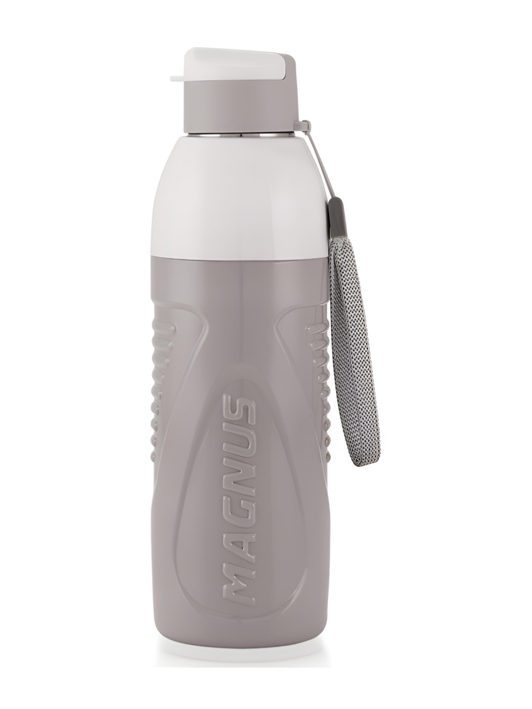 MAGNUS Hydrive Grey Colourblocked Plastic Spill Proof Water Bottle - 580ml