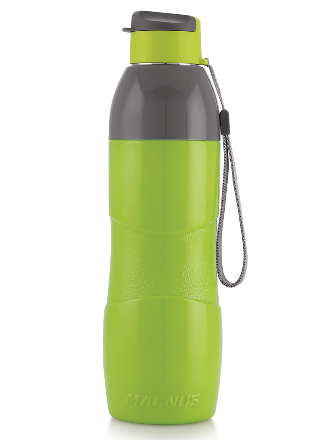MAGNUS Quench Green Colourblocked Plastic Spill Proof Water Bottle - 670ml