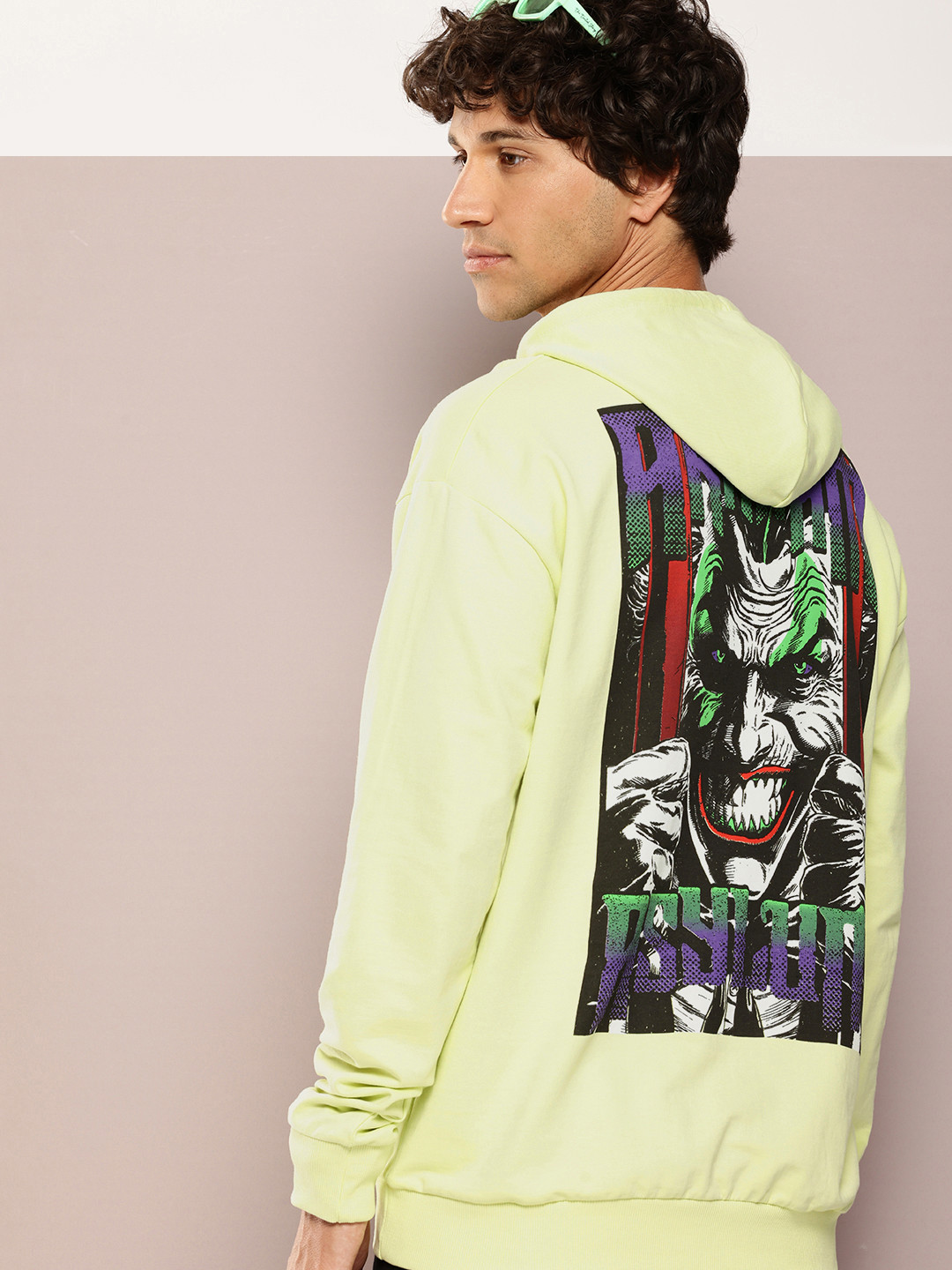 Kook N Keech Batman Pure Cotton Joker Printed Hooded Sweatshirt