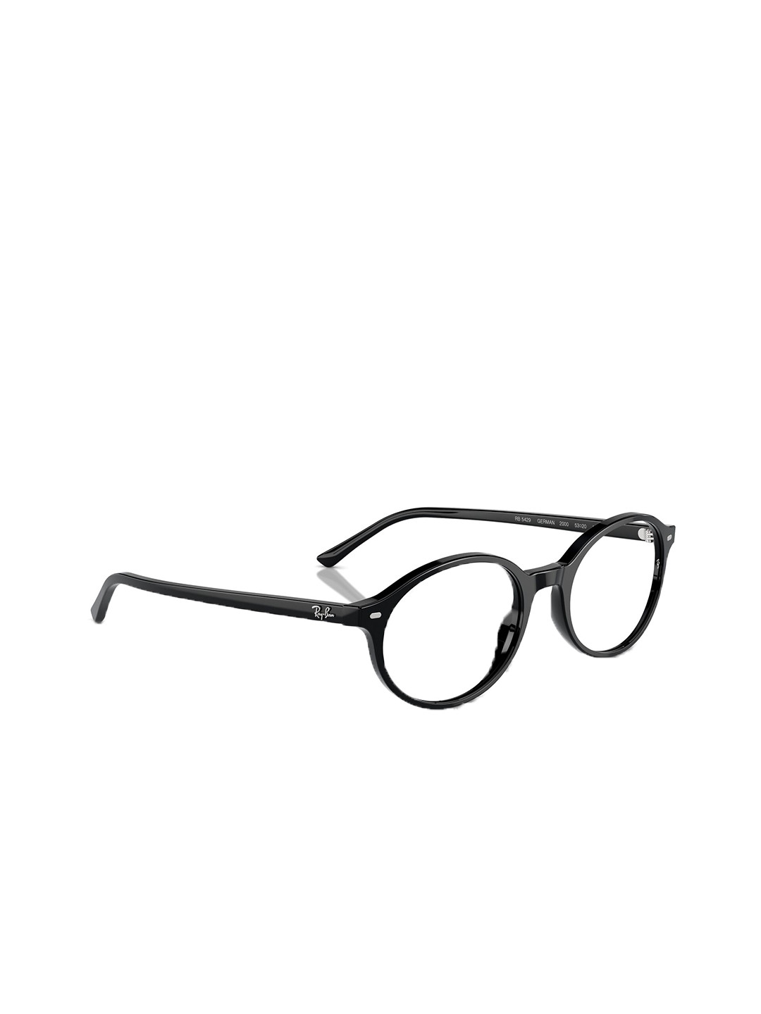 Ray-Ban Unisex Oval Black Frames - 0RX5429200053