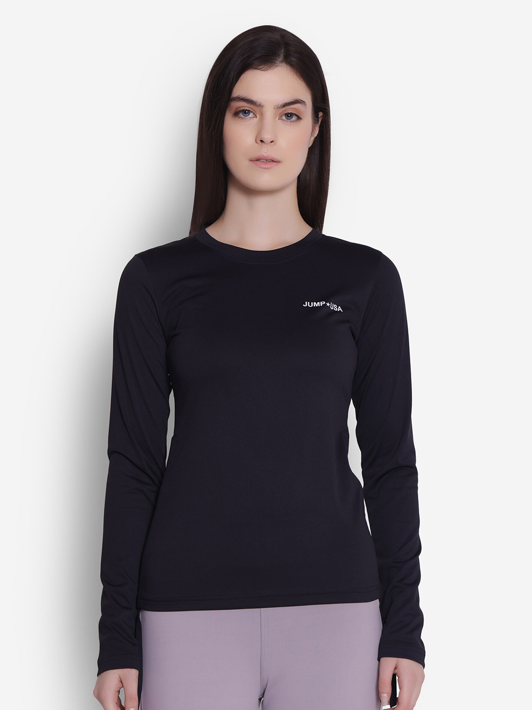 JUMP USA Women Applique T-shirt