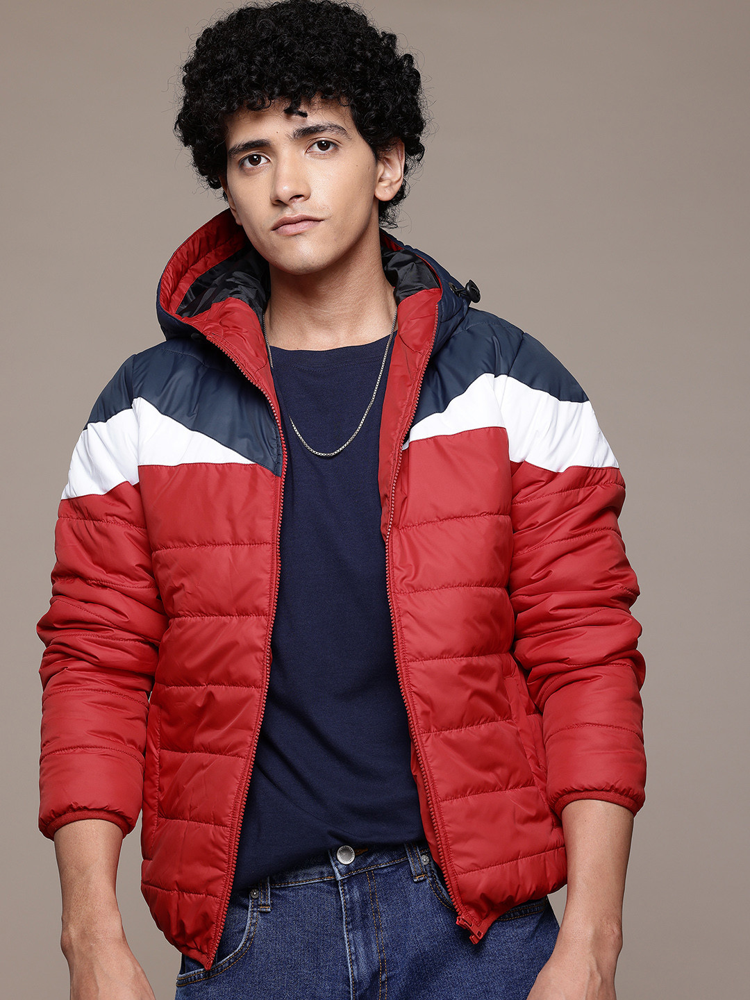 King Logo Denim Quilted Jacket L 【公式通販】