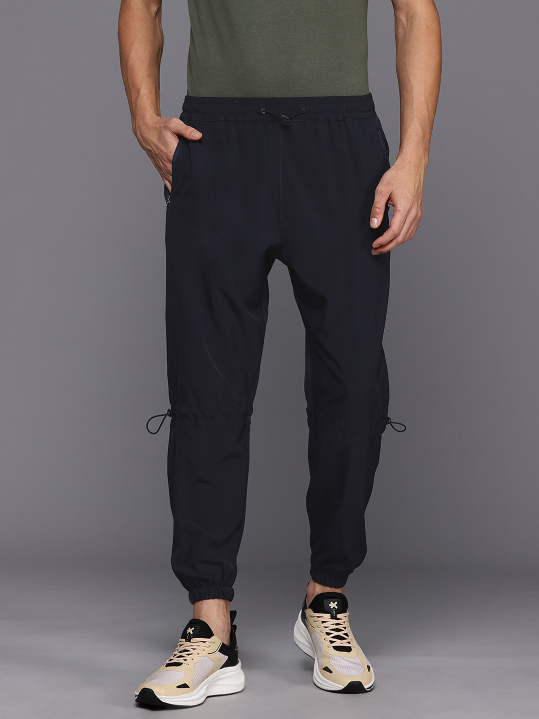 HRX by Hrithik Roshan Men Toggle Detail Training Track Pants