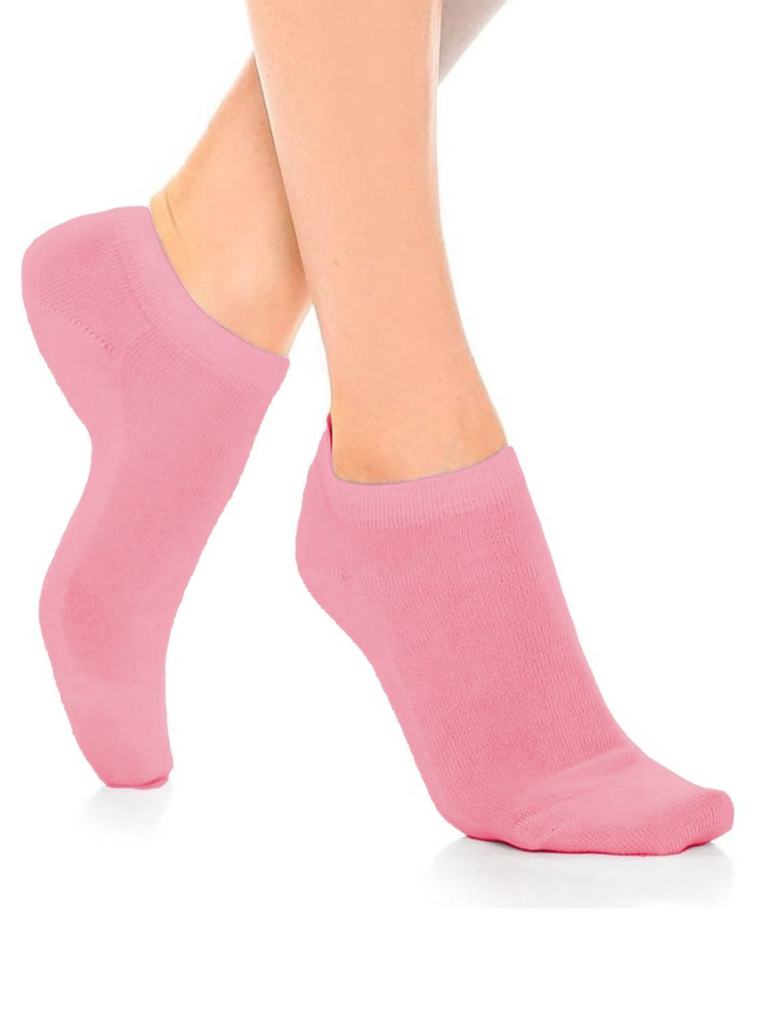 Yuneek Women Pack Of 3 Cotton Ankle-Length Low Cut Socks