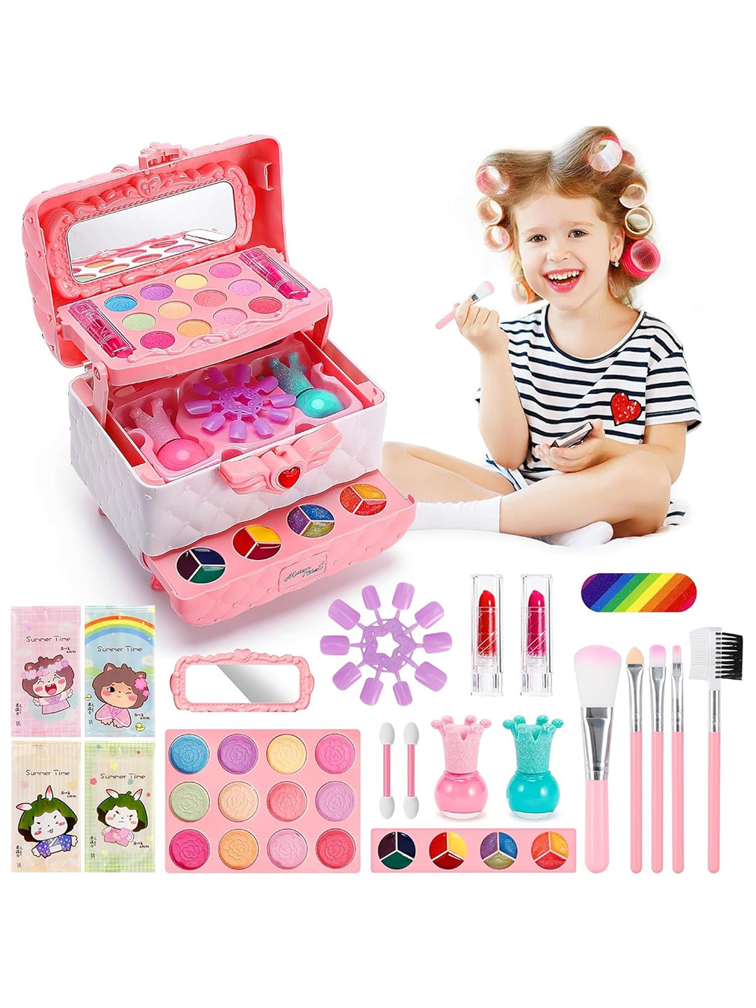 Kidology Kids Girls Washable Unicorn Makeup Kit Toys