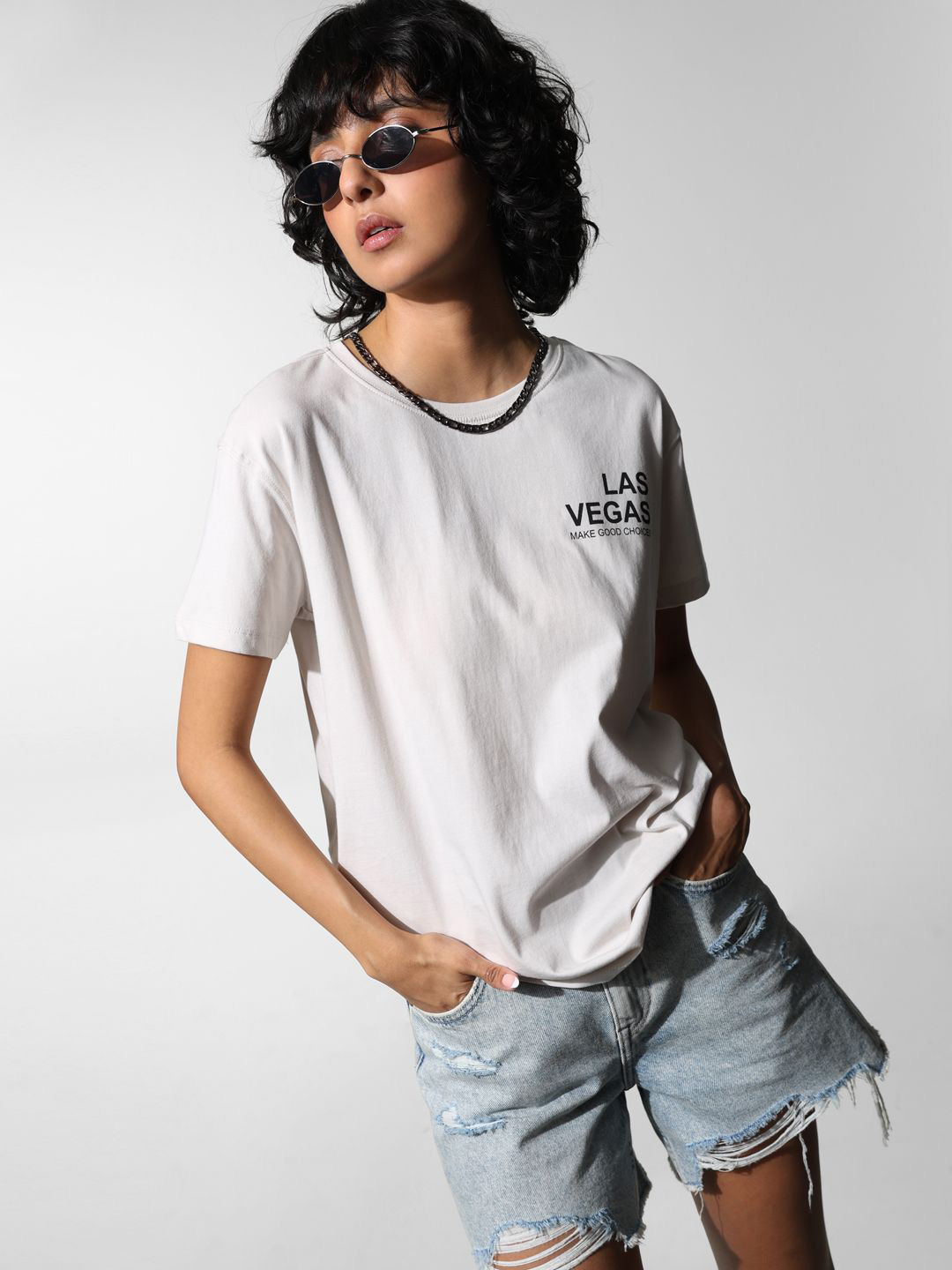 ONLY Short Sleeves Cotton T-shirt