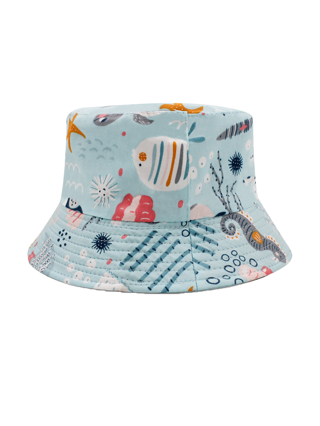JENNA Kids Blue Self Design Sun Hat