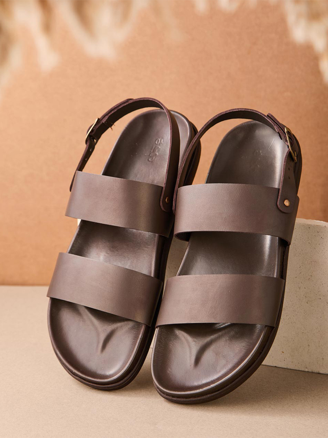 Fabindia Men Leather Comfort Sandals