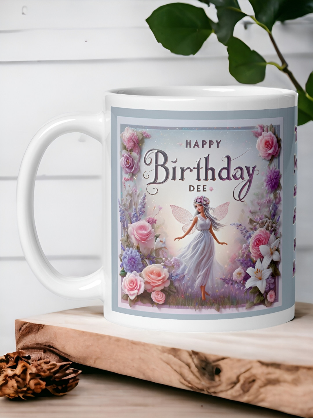 bettergiftflowers Sweet Bhabhi Purple Typography Ceramic Microwave Safe Mug-350ml