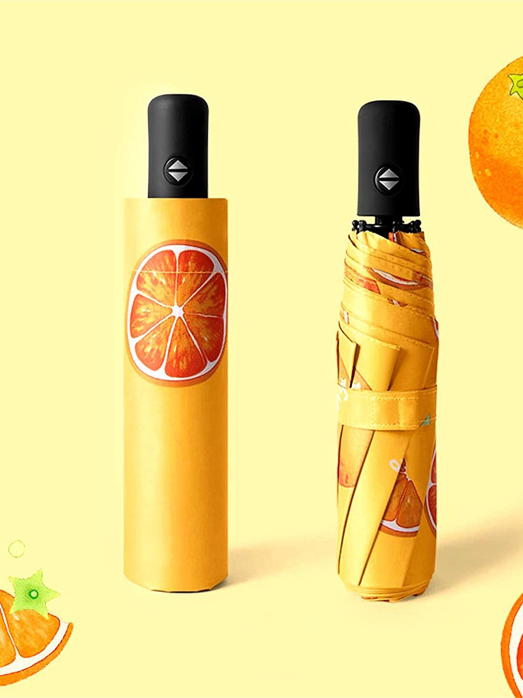 KEKEMI Manual 3 Fold Fruit Umbrellas