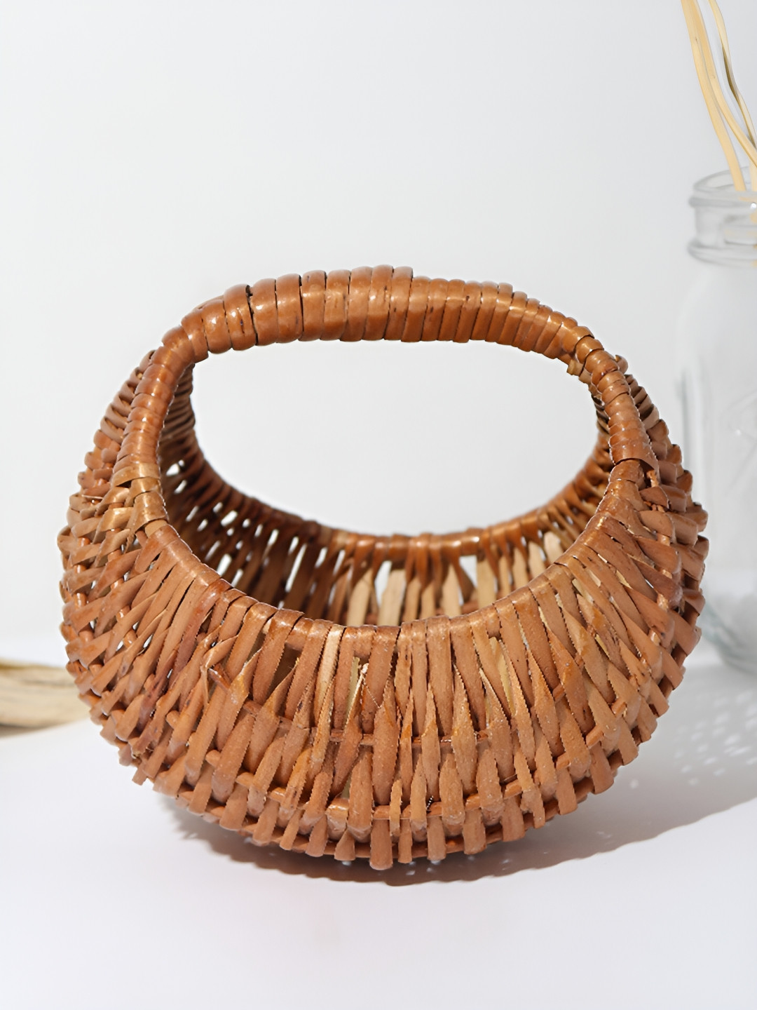 HABERE INDIA Brown Bamboo Reusable Multi-Utility Organiser