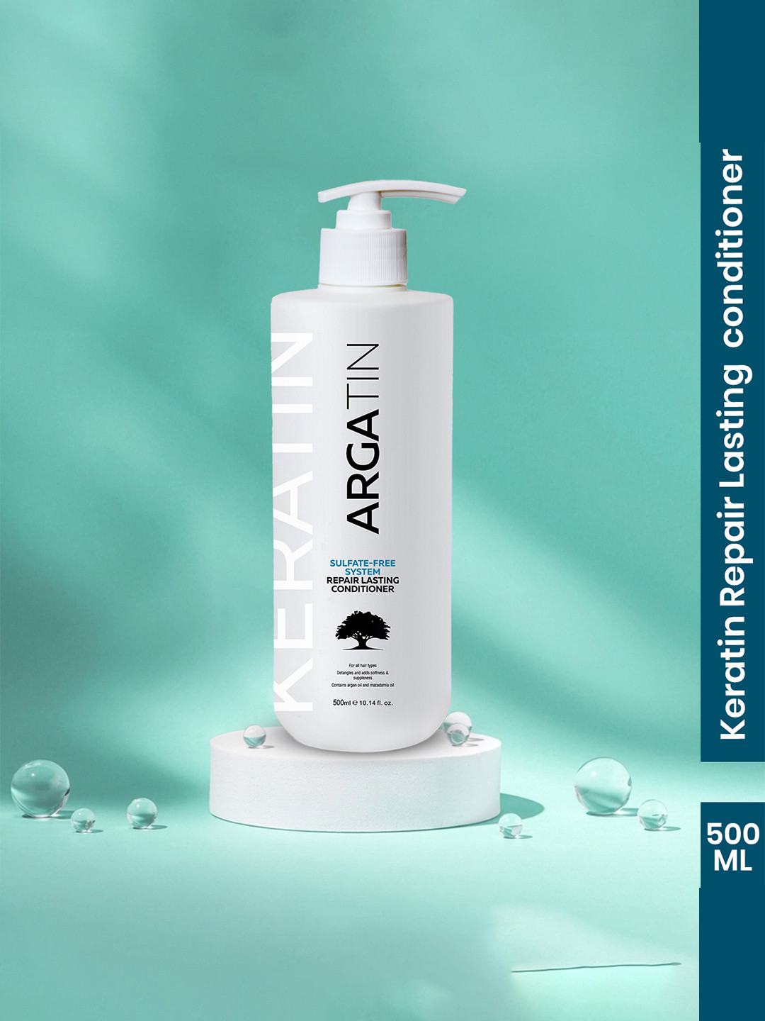 ARGATIN Keratin Repair Lasting Sulfate-Free Conditioner - 500ml